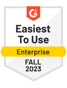 Easiest to Use Enterprise 2023