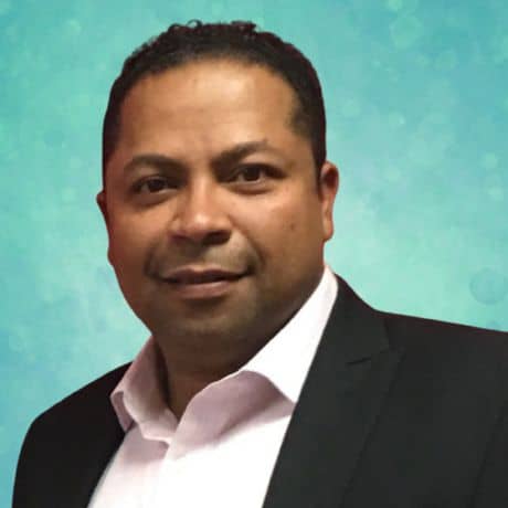 Michael Fredericks black and white headshot of kelly